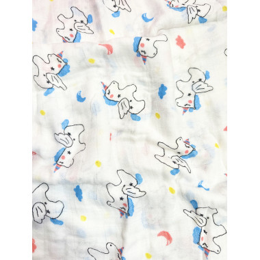 Муслиновая пеленка Mommy Bag №29 Единорожки