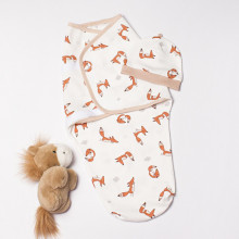 Евро пеленка кокон на липучках с шапочкой Лисички (байка) №3 (0 – 6 мес) Евро пеленка кокон на липучках с шапочкой Лисички (байка) №3 (0 – 6 мес)