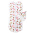 Евро пеленка кокон на молнии с шапочкой Единорожки (интерлок) №23 (0-6 мес)