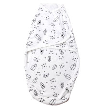 Евро пеленка кокон на липучках Молоко (байка) №15 (0-6 мес) Евро пеленка кокон на липучках Молоко (байка) №15 (0-6 мес)