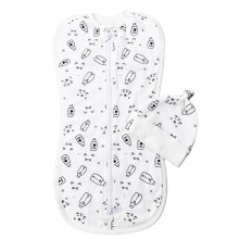 Евро пеленка кокон на молнии с шапочкой Молоко (байка) №68 (0 – 6 мес) Евро пеленка кокон на молнии с шапочкой Молоко (байка) №68 (0 – 6 мес)