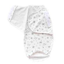 Евро пеленка кокон на липучках Звездочки №79 (байка) (0-6 мес)