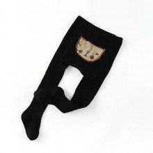 Колготы нарядные Зверята 6-12 мес (65-74 см) Черные Колготы нарядные Зверята 6-12 мес (65-74 см) Черные