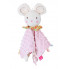 Игрушка-комфортер с прорезывателем Мышонок розовый