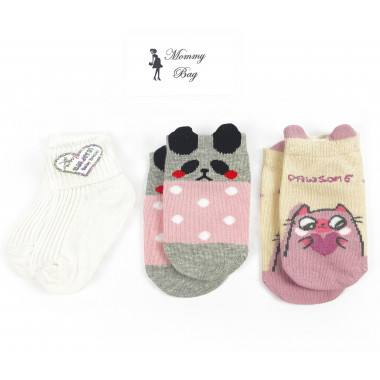 Носочки RoyalBaby Зверята 0-12 мес №32 р.10