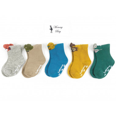 Носочки Mommy Bag Зверята 0-12 мес 5 пар №49