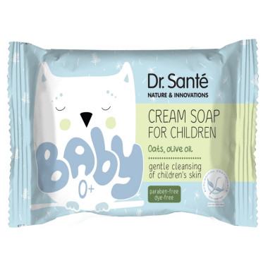 Крем-мыло Dr.Sante Baby детское Овес и оливковое масло 90 г