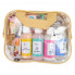 Набор дорожной косметики для мамы с косметичкой Макси (10 ед)