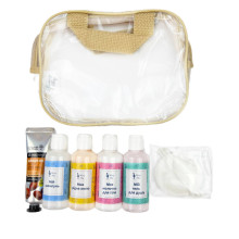 Набор дорожной косметики для мамы с косметичкой Мини (7 ед)