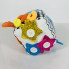 Игрушка мягкий развивающий куб с погремушкой Крабик