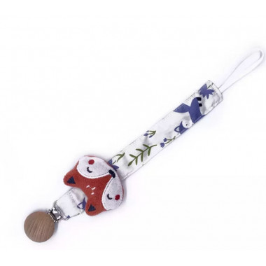 Лента для пустышки Mommy Bag Лисичка