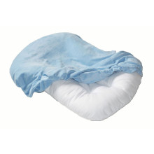 Чехол на матрасик-позиционер для детей Лежебока, Велюр Голубой