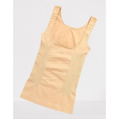 Утягивающая, корректирующая майка Mommy Bag Бежева M/L