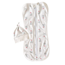 Евро пеленка кокон на молнии с шапочкой I Love Dad, Mom (интерлок) №60 (0-3 мес) Евро пеленка кокон на молнии с шапочкой I Love Dad, Mom (интерлок) №60 (0-3 мес)