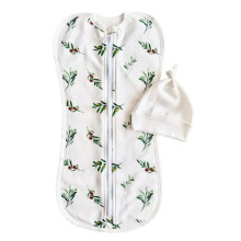 Евро пеленка кокон на молнии с шапочкой Оливки (байка) №67 (0 – 3 мес) Евро пеленка кокон на молнии с шапочкой Оливки (байка) №67 (0 – 3 мес)