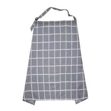 Накидка для кормления + сумочка-чехол Mommy Bag Серая