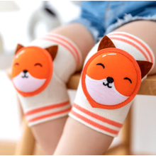 Наколенники детские антискользящие Mommy Bag Лисички, оранжевые