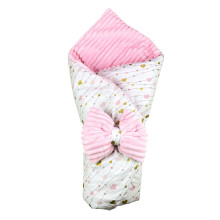 Плед со съемным утеплителем Mommy Bag №9 Водопад из розово-золотых сердечек + бант на выписку Плед со съемным утеплителем Mommy Bag №9 Водопад из розово-золотых сердечек + бант на выписку