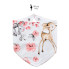 Слюнявчик-нагрудник непромокаемый Mommy Bag №10 Олененок с цветочками