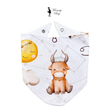 Слюнявчик-нагрудник непромокаемый Mommy Bag №17 Теленок Слюнявчик-нагрудник непромокаемый Mommy Bag №17 Теленок