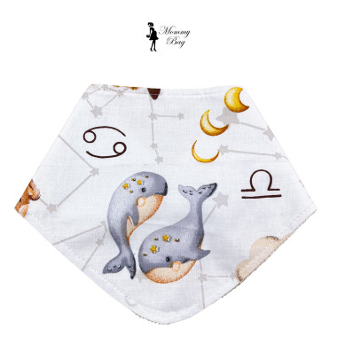 Слюнявчик-нагрудник непромокаемый Mommy Bag №19 Рыбки