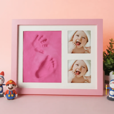 Набор для отпечатков ручек и ножек малыша Розовый