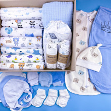 Набор пеленок Макси для мальчика 14+9 в подарок Набор пеленок Макси для мальчика 14+9 в подарок