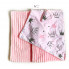 Набор в коляску 3в1 (простынь, плед, подушка) Розовые Короны №6 - NEW