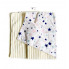 Набор в детскую кроватку 3в1 (простынь, плед, подушка) Звездочки №9