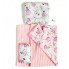Набор в детскую кроватку 3в1 (простынь, плед, подушка) Балерины №11