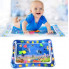 Надувной развивающий игровой коврик для детей «Подводный мир с китами»