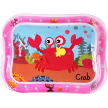 Надувной развивающий игровой коврик для детей «Подводный мир с крабом» (розовый) Надувной развивающий игровой коврик для детей «Подводный мир с крабом» (розовый)