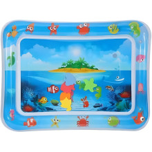 Надувной развивающий игровой коврик для детей «Подводный мир с островом» Надувной развивающий игровой коврик для детей «Подводный мир с островом»