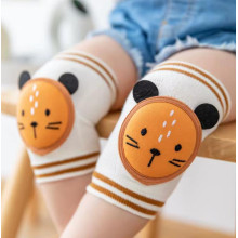 Наколенники детские антискользящие Mommy Bag Мишки, желтые