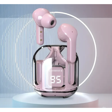 Наушники беспроводные вакуумные с шумоизоляцией Pink Lotus