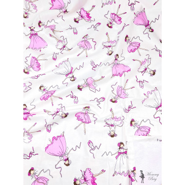 Непромокаемая пеленка многоразовая Балерины #12