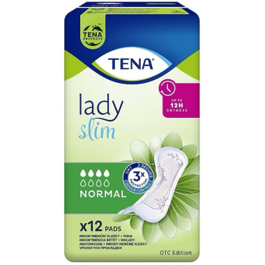 Урологические прокладки Tena Lady Slim Normal 12 шт