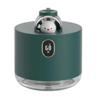 Ночник-увлажнитель воздуха Олененок-Космонавт, USB, Хаки, 500 мл