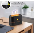 Ночник-увлажнитель воздуха Пламя, USB, Черный