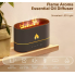 Ночник-увлажнитель воздуха Пламя, USB, Черный