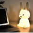 Ночник детский силиконовый Зайка, 7 цветов LED USB