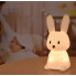 Ночник детский силиконовый Зайка, 7 цветов LED USB