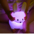 Ночник детский силиконовый Зайка, 7 цветов LED USB
