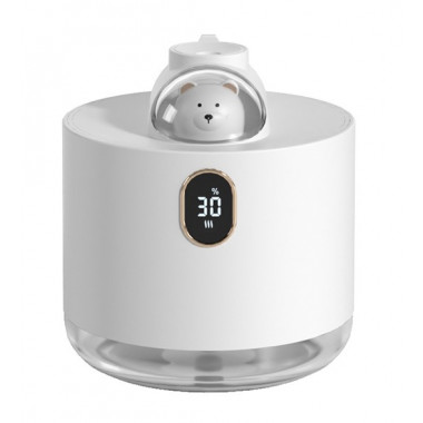 Ночник-увлажнитель воздуха Медвежонок-Космонавт, USB, Белый, 500 мл