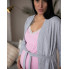 Комплект халат и рубашка в родильный Elegant Pink L\XL 