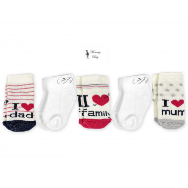 Носочки Mommy Bag 0-12 мес 5 пар №71 Limited (размер 10) 