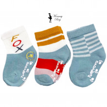 Носочки Mommy Bag 0-12 мес 3 пары №13 Носочки Mommy Bag 0-12 мес 3 пары №13