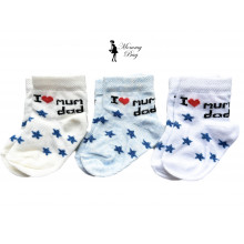 Носочки Mommy Bag 0-12 мес 3 пары Limited №60 Носочки Mommy Bag 0-12 мес 3 пары Limited №60