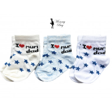 Носочки Mommy Bag 0-12 мес 3 пары Limited №60