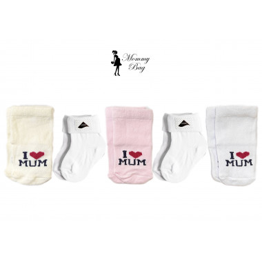 Носочки Mommy Bag 0-12 мес 5 пар №74 Limited (размер 10)